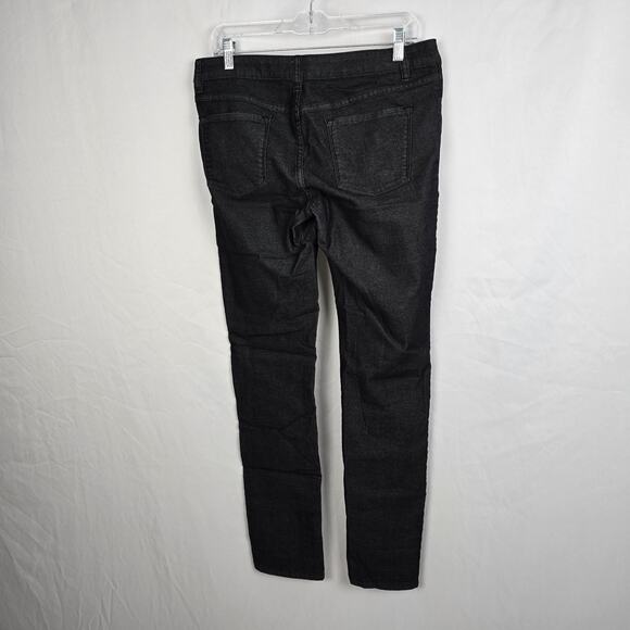 Prana Jeans Women's 10/30 Black Charcoal Wash Skinny - Picture 8 of 15